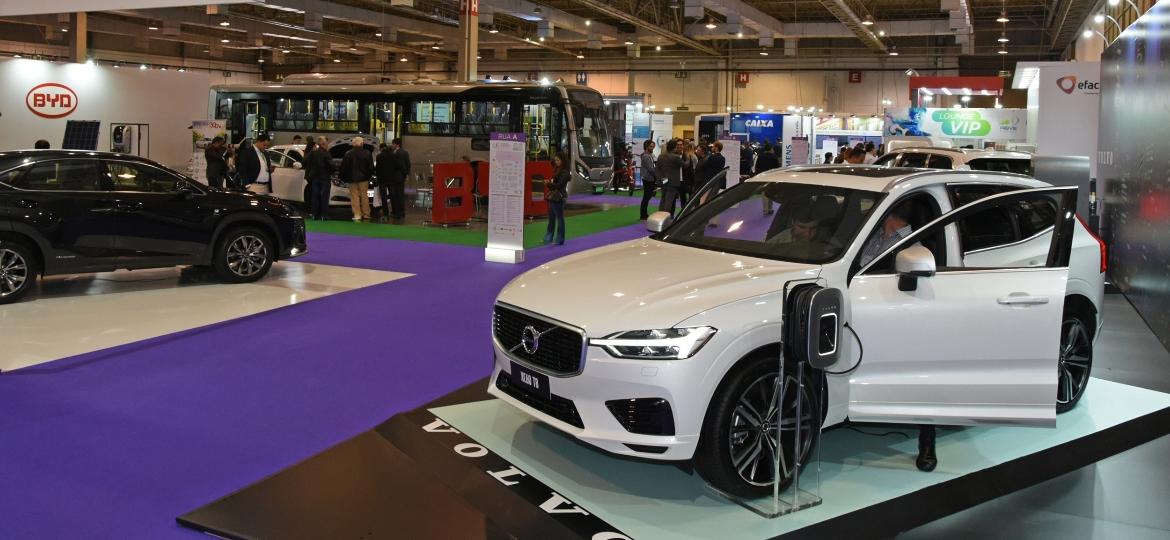 Salão de Veículos Elétricos tem participação de montadoras, como Volvo, Lexus e BYD, e vem crescendo ano a ano - Murilo Góes/UOL