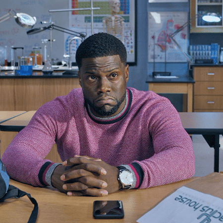O comediante Kevin Hart - Reprodução - Reprodução