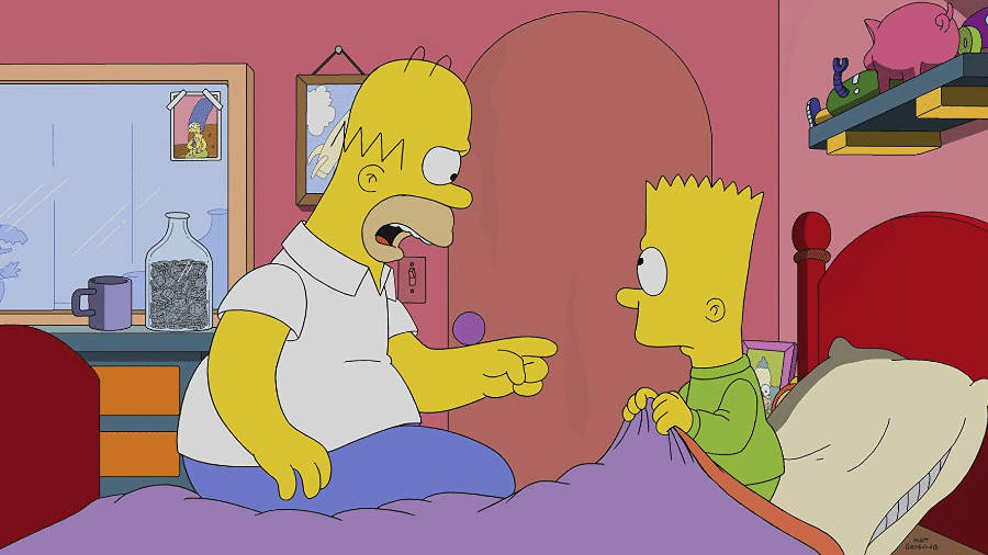 Cena da 30ª temporada de "Os Simpsons" - Divulgação