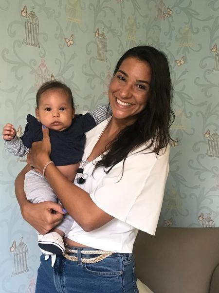 Joanna Maranhão e filho Caetano - Reprodução/Instagram
