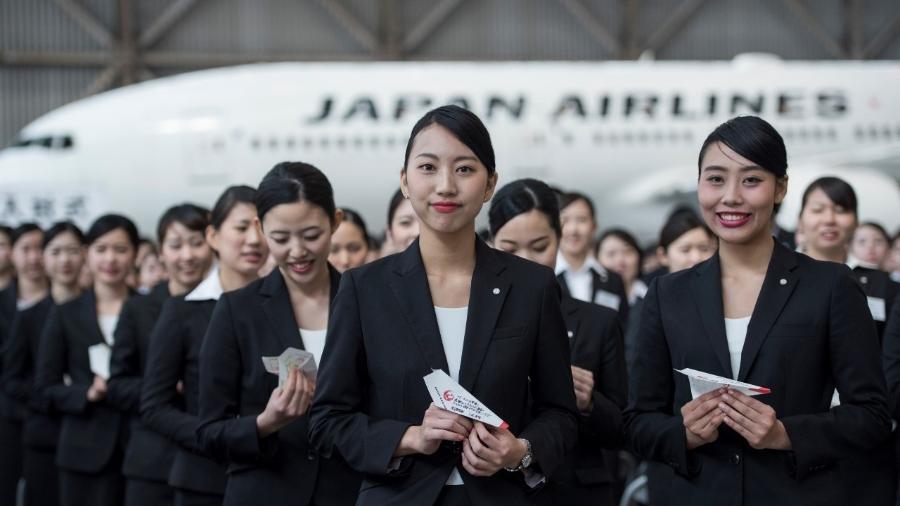 Aeromoças da Japan Airlines - Anadolu Agency / Getty Images