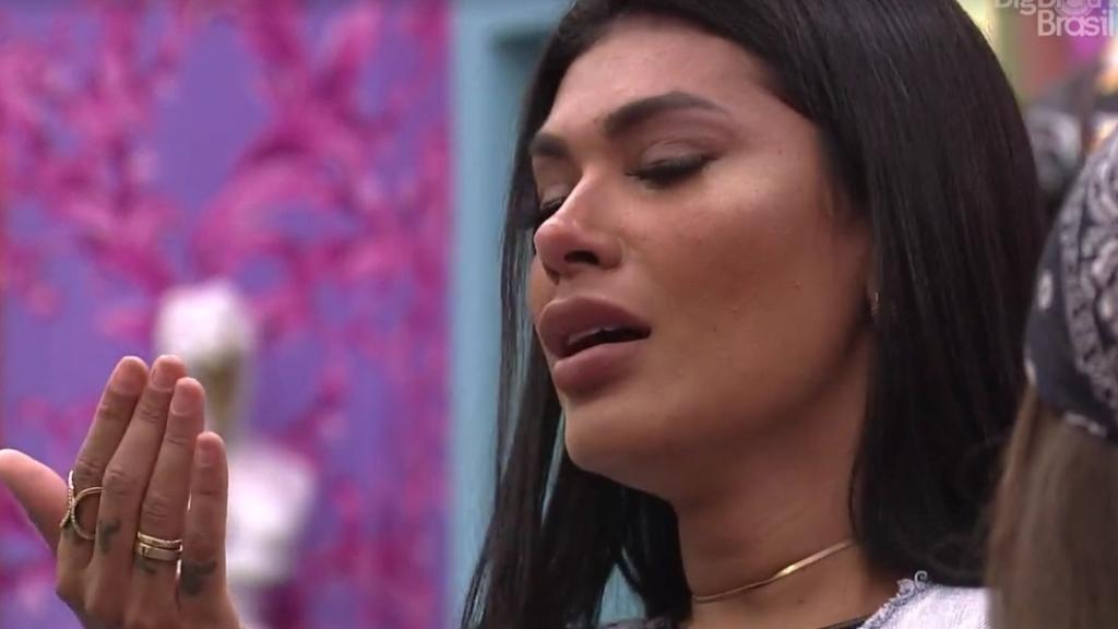 BBB 21: Pocah chora após discussão com Gilberto - Reprodução/Globoplay