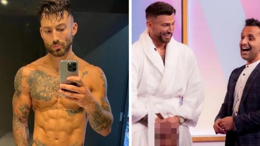 O cantor britânico Jake Quickenden - Reprodução/Instagram/YouTube