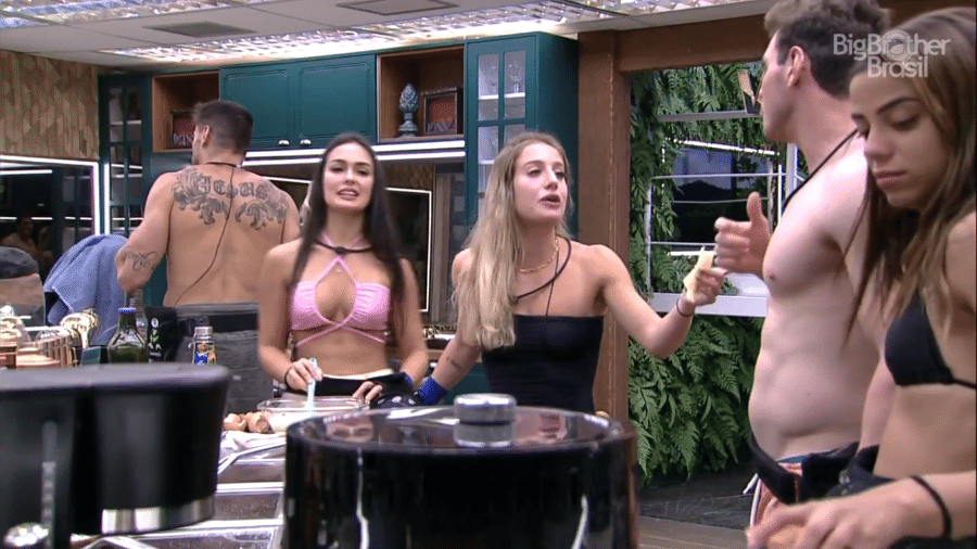 BBB 23: Bruna Griphao e Gustavo se acertam após treta em prova - Reprodução/Gshow