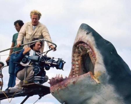 Bastidores do filme 'Tubarão'