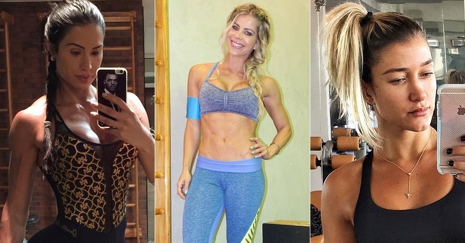 A seguir, inspire-se nos penteados das famosas para malhar - Reprodução/Instagram