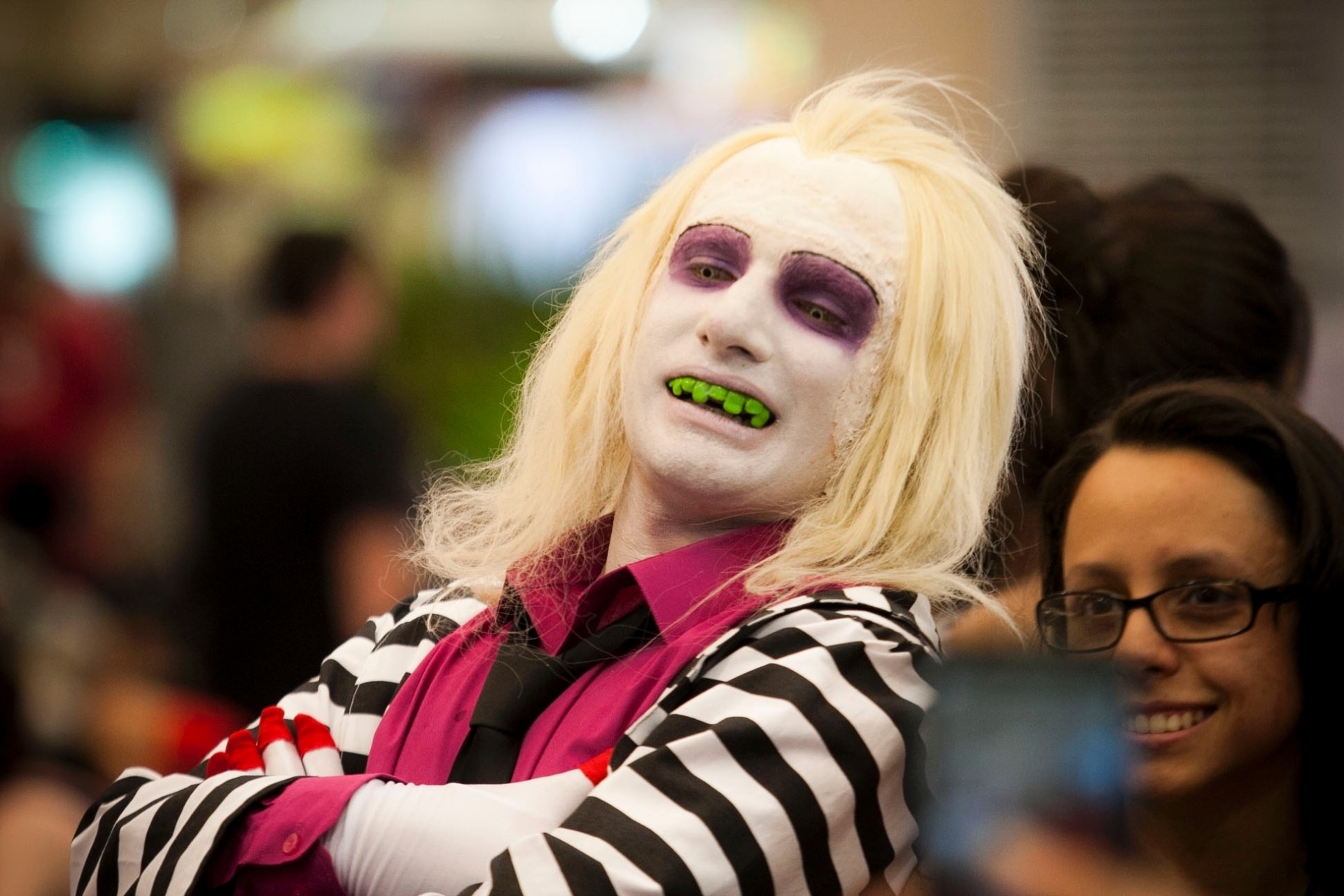 6.dez.2015 - Fãs capricharam nas fantasias no último dia de  Comic Con Experience 2015, no Centro de Exposições São Paulo Expo - Lucas Lima/UOL