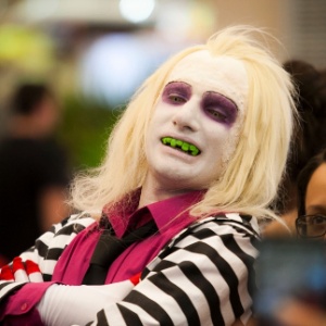 6.dez.2015 - Fãs capricharam nas fantasias no último dia de  Comic Con Experience 2015, no Centro de Exposições São Paulo Expo - Lucas Lima/UOL