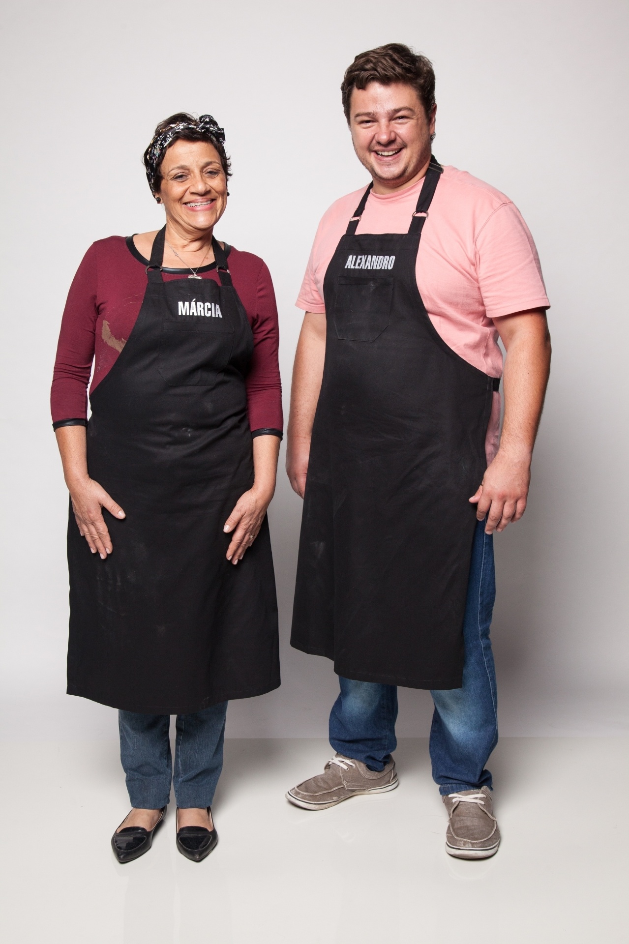 O Inspetor de Qualidade Alexandro Viotto, 38 anos e nascido em São Paulo, disputa o reality com a sua sogra como dupla, a empresário e também Paulista Márcia Correa, 60 anos - Edu Moraes/Record