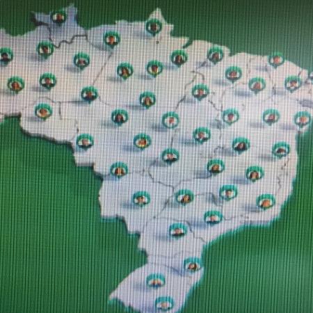 Campanha "A Cara do Brasil", do SBT, esquece o Espírito Santo - Reprodução - Reprodução