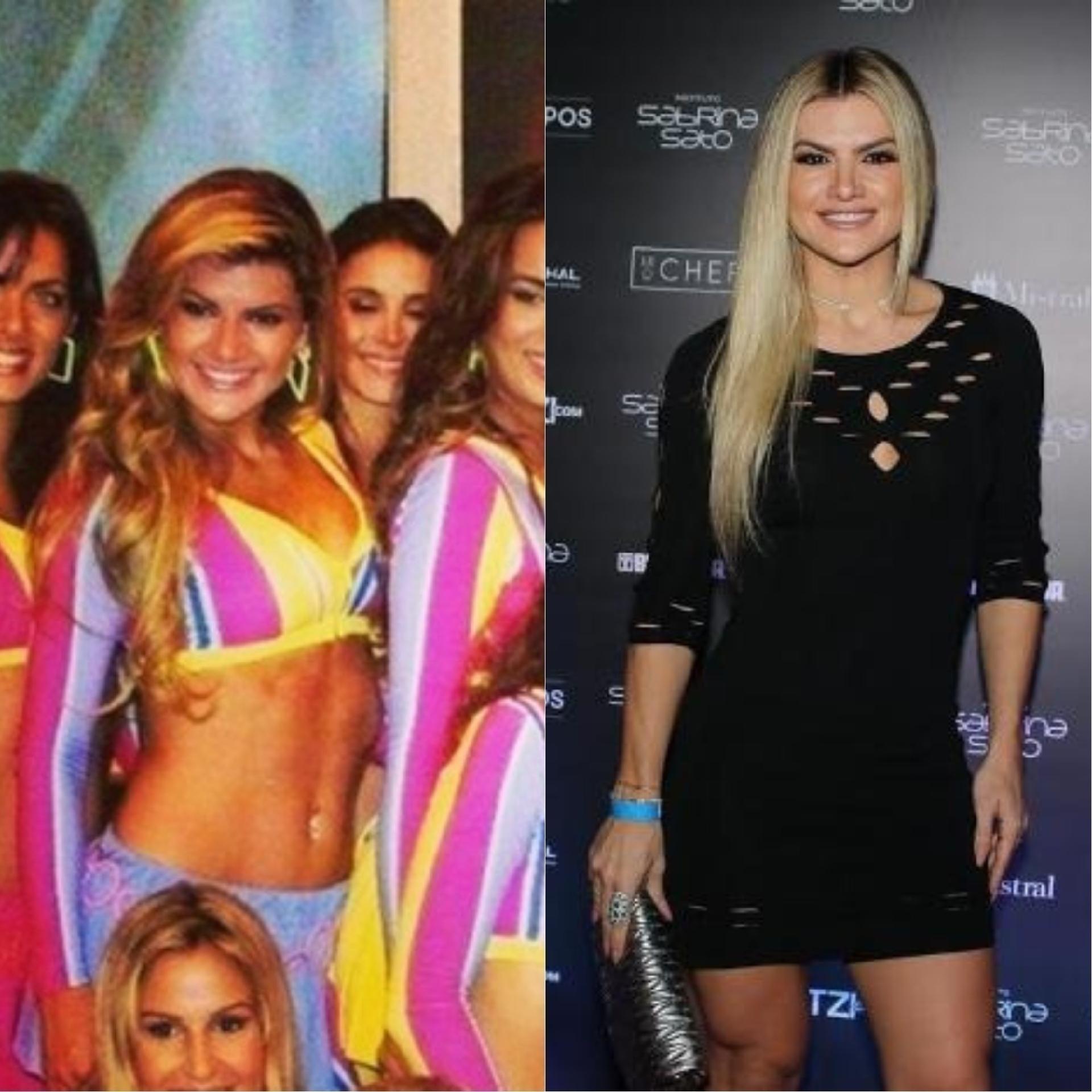 Foram só dois anos de Faustão, mas por conta do seu carisma, Mirella Santos é uma das ex-bailarinas mais lembradas do programa. Pesa também o fato dela ter sido noiva do cantor Latino, quem ela conheceu justamente nos bastidores da atração. Depois de sair do "Domingão", ela virou modelo e abriu um canal no Youtube. Hoje, ela é casada com o humorista Ceará e mãe da fofíssima Valentina - Reprodução TV Globo/Agnews/Montagem UOL