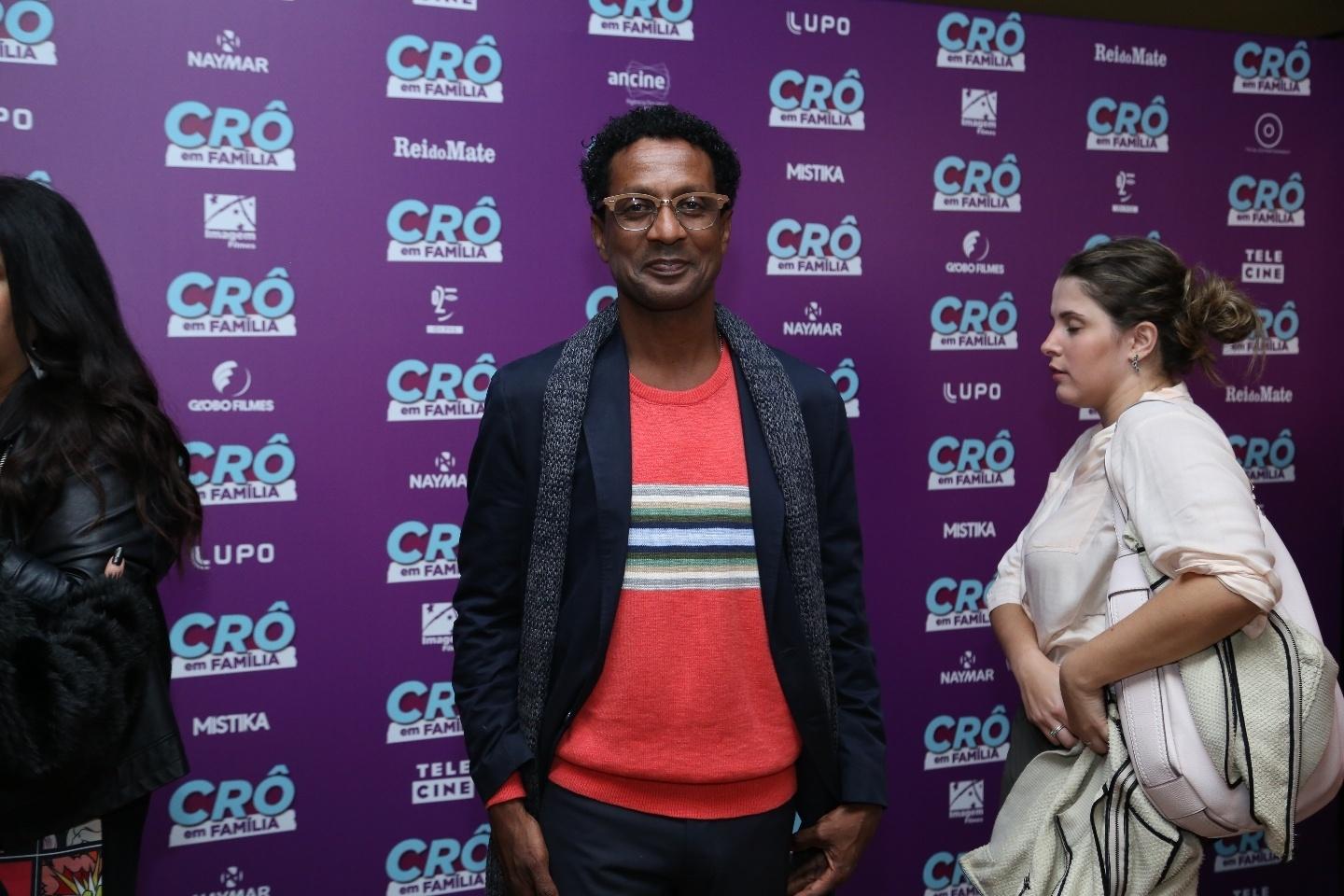 Luiz Miranda foi até o Lagoon para prestigiar a pré-estreia de "Crô em Família - Walace Barbosa/AgNews