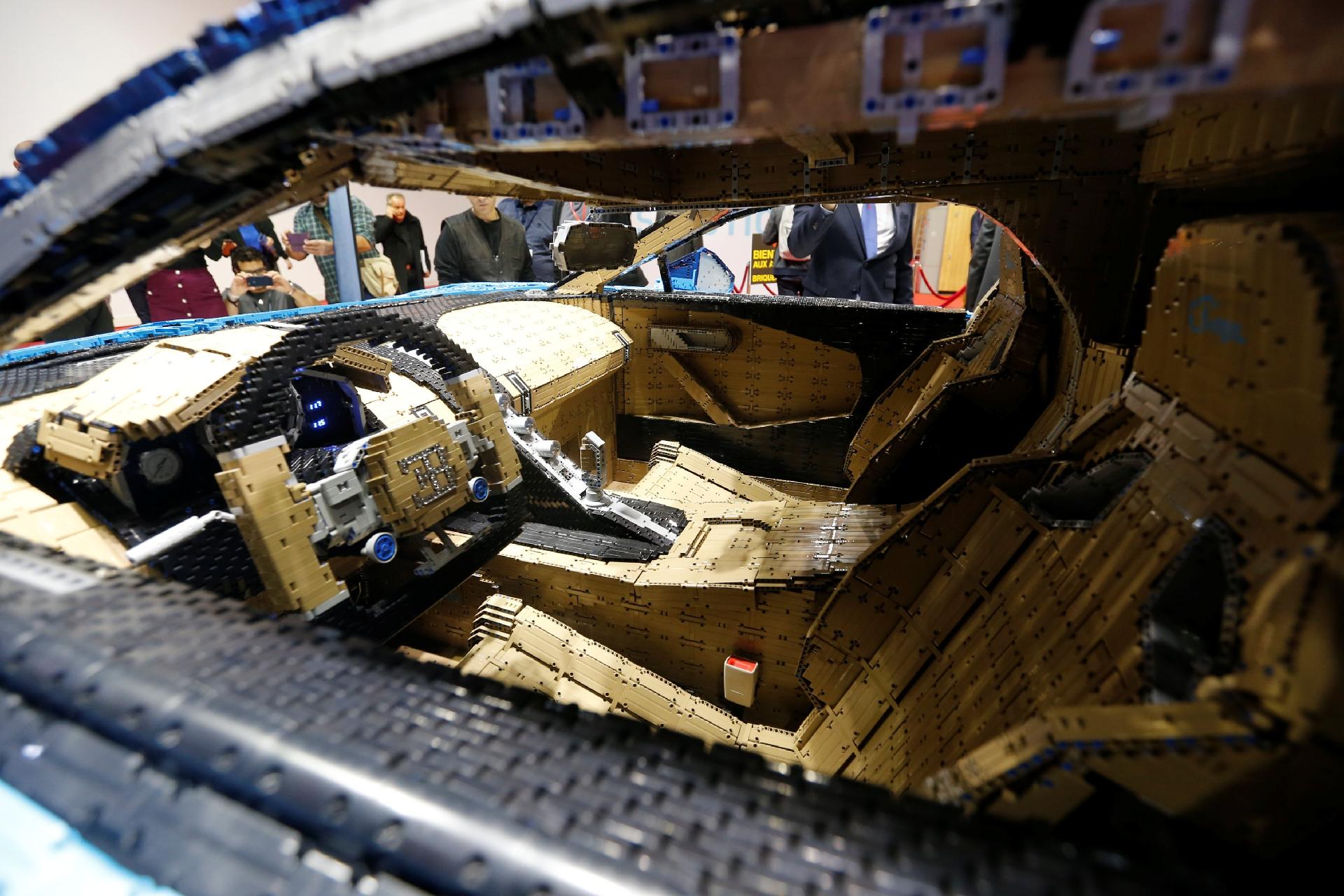 Bugatti Chiron de Lego - Regis Duvignau/Reuters