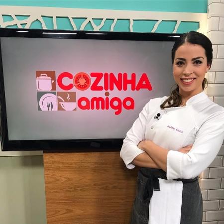 Giuliana Giunti, apresentadora do "Cozinha Amiga" - Reprodução/Instagram/omelhorprato - Reprodução/Instagram/omelhorprato