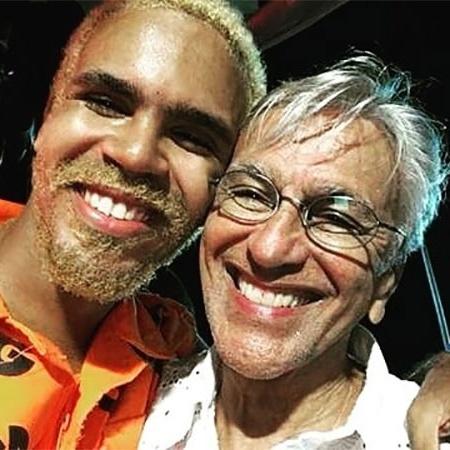 Hiran com Caetano Veloso - Reprodução/Instagram - Reprodução/Instagram