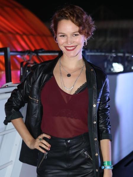 Joana de Verona nos bastidores do Rock in Rio na sexta-feira - Divulgação