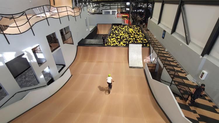 Atividades indoor no Woodward Park City - Marcel Vicenti/UOL