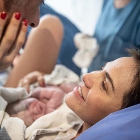Leticia Colin deu à luz Uri em novembro do ano passado - Reprodução/Instagram