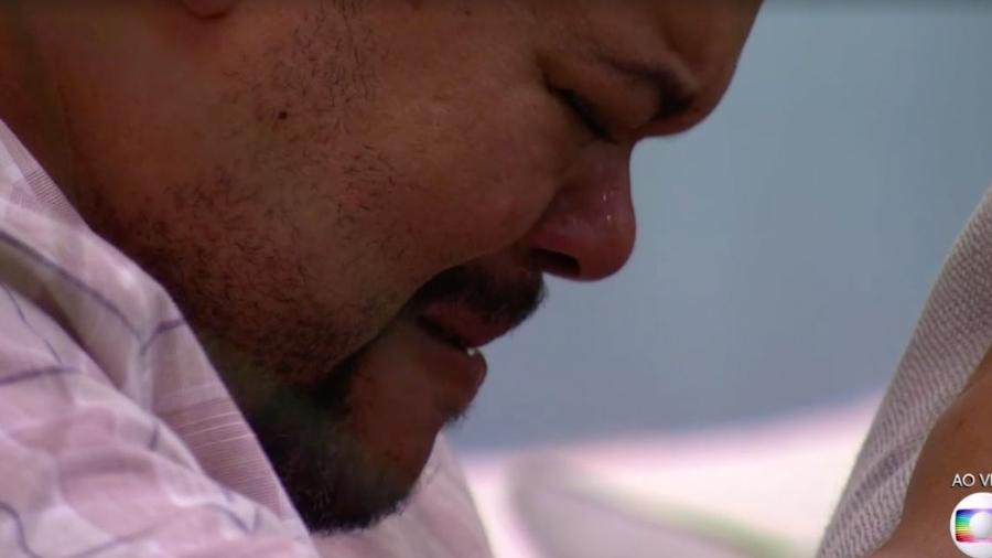 Babu chora após vitória no paredão - Reprodução/TV Globo