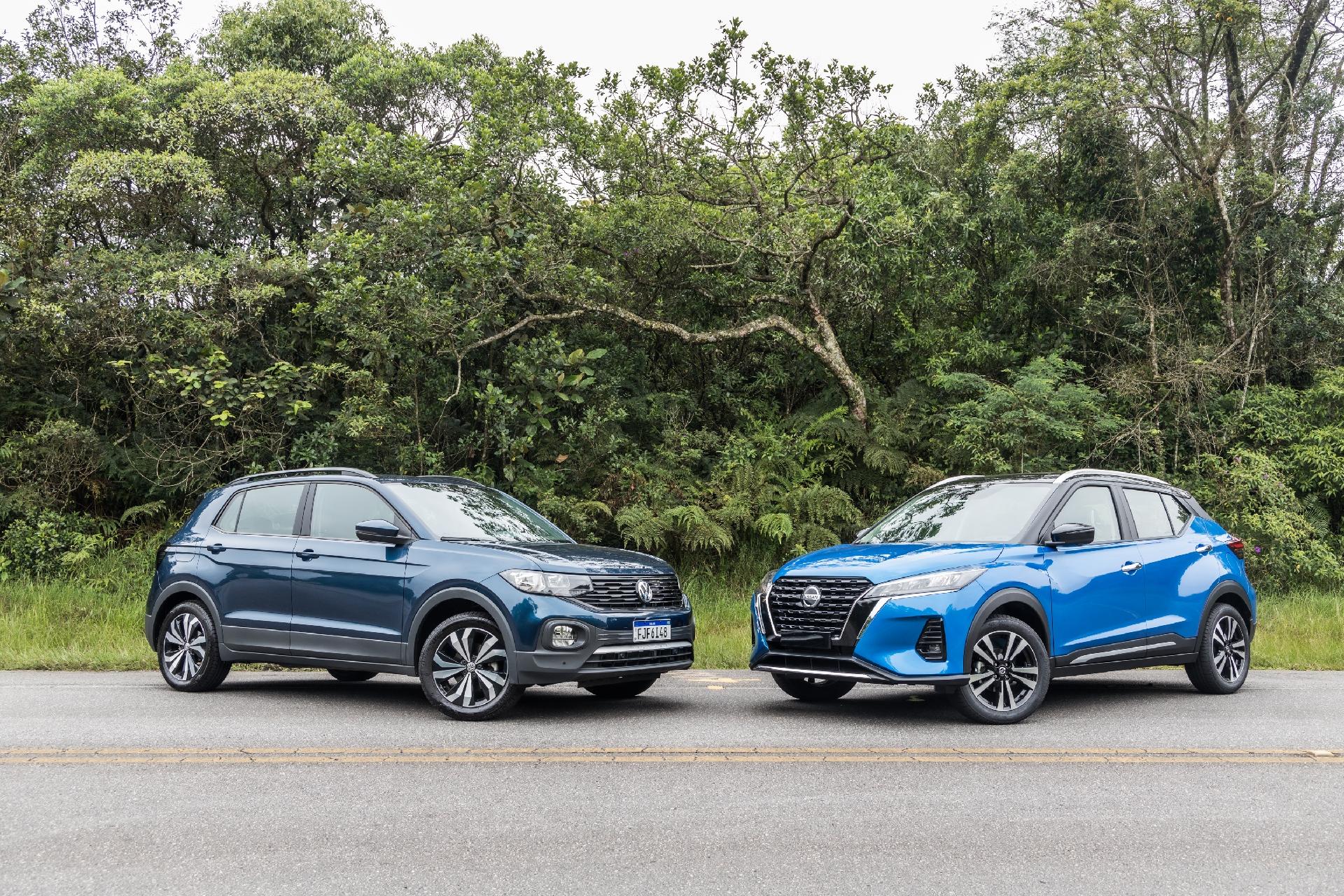 Volkswagen T-Cross x Nissan Kicks - Simon Plestenjak/UOL