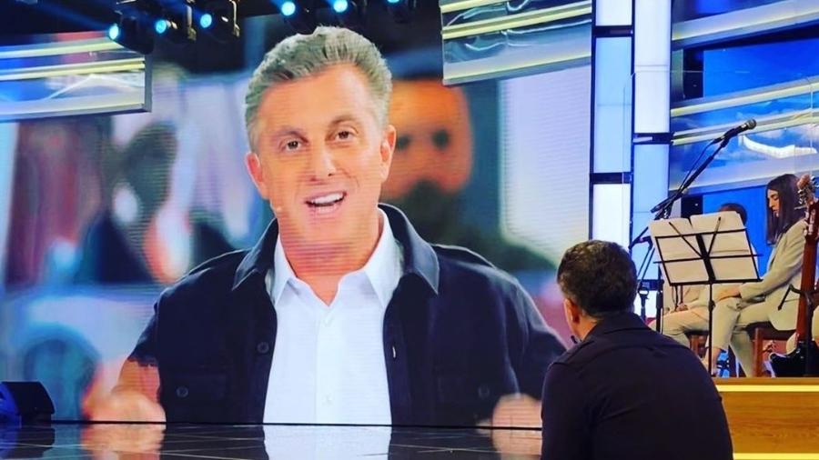 Luciano Huck comemorou sua estreia no comando do "Domingão" - Reprodução/Instagram