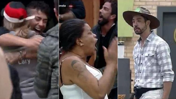 A Fazenda 2021: Tati Quebra Barraco ironiza Rico após volta de Tiago da roça - Reprodução/Playplus - Reprodução/Playplus