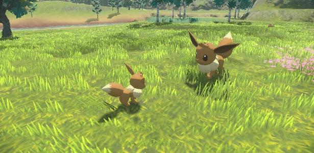 Pokémon Legends: Arceus - Como obter todas as evoluções de Eevee