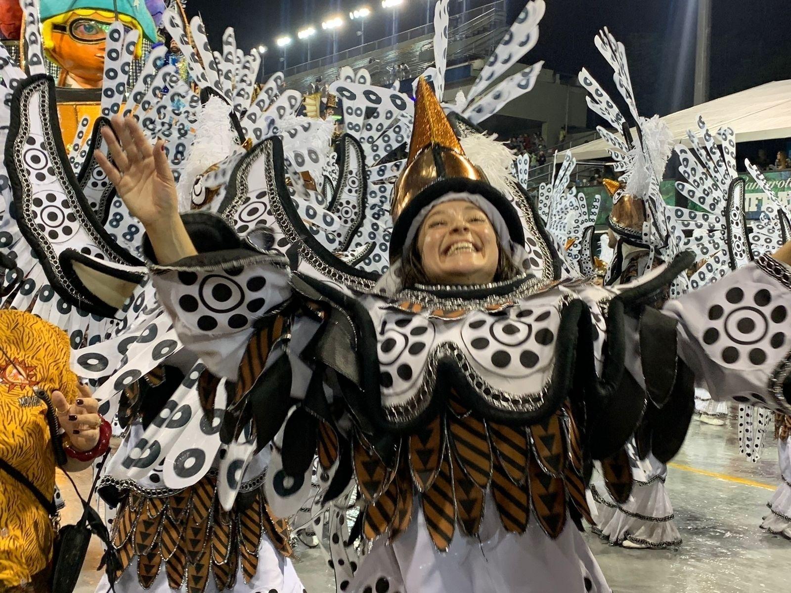 Desfile da Tom Maior, quarta colocada no Grupo Especial - Bruno Laurato/Colaboração para o UOL
