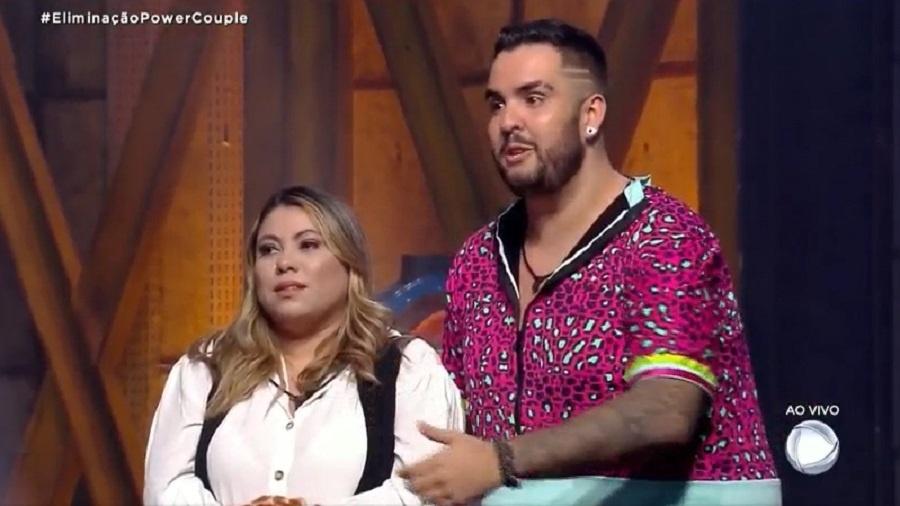  Power Couple: Daiana Araújo e Rodrigo Mila são os primeiros eliminados na DR do reality - Reprodução/RecordTV