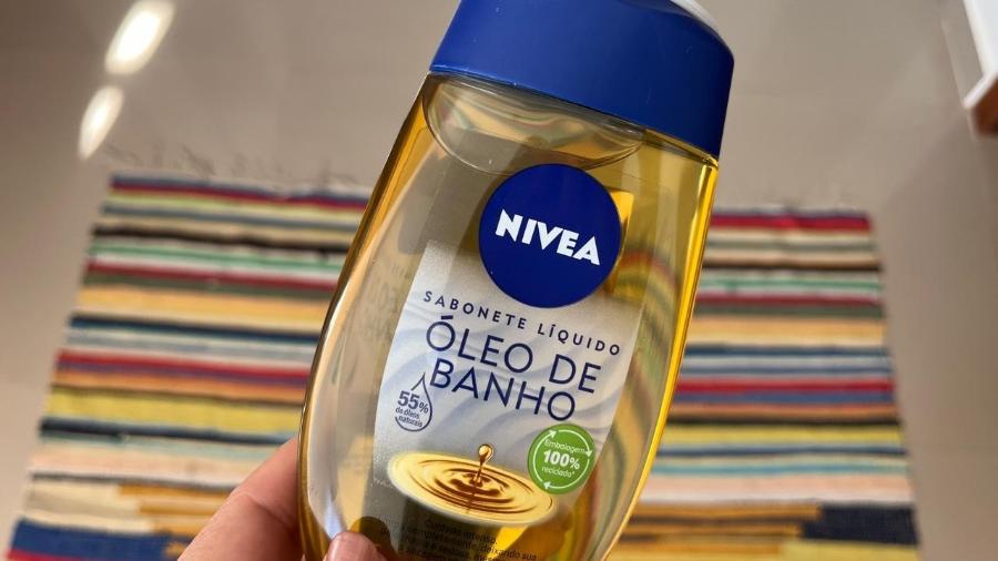 Óleo de banho Nivea ajuda a hidratar a pele