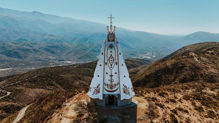 Virgen del Valle (Virgem do Vale) em Catamarca, na Argentina