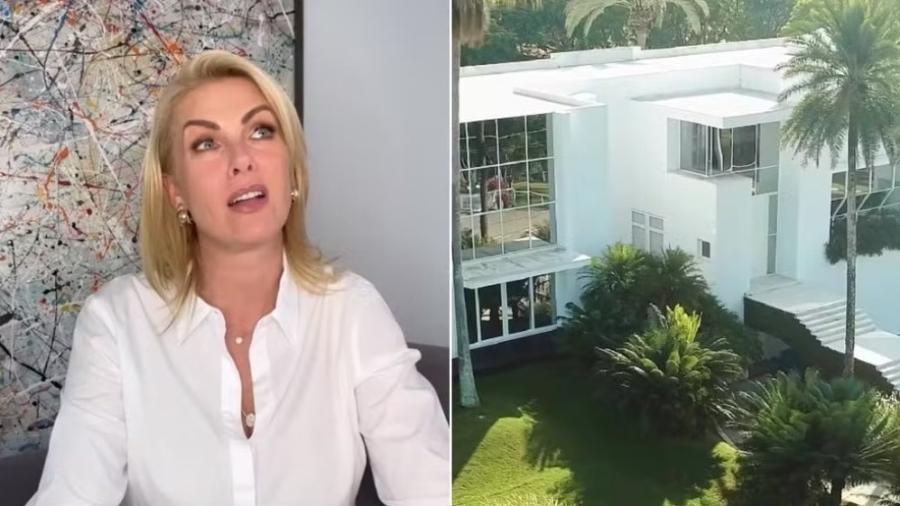 Ana Hickmann colocou sua mansão em Itú à venda - Reprodução/Youtube/Instagram