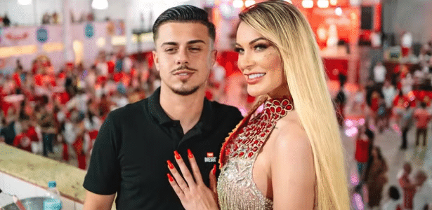Andressa Urach reata casamento e diz que casal fará conteúdos juntos