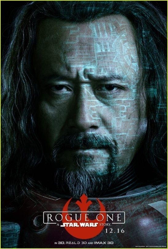Pôsteres individuais de "Rogue One: Uma História de Star Wars" - Divulgação