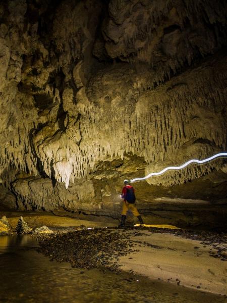 Caverna do Petar, no Vale do Ribeira (SP) - Divulgação/Pisa Trekking