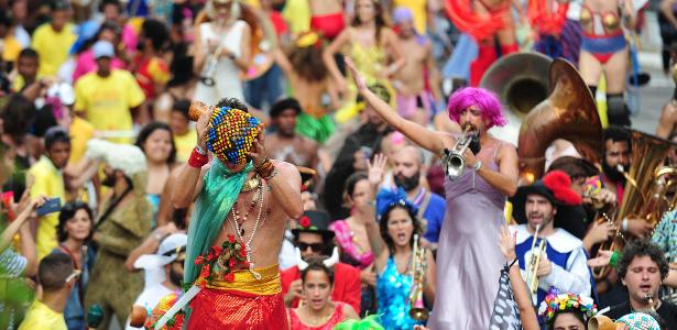 O carnaval de rua em São Paulo, este ano, reuniu mais de 3 milhões de foliões, segundo cálculos da Prefeitura - Junior Lago/UOL