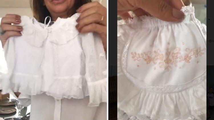 Ivete mostra roupinhas para as filhas gêmeas que espera - Reprodução/Instagram - Reprodução/Instagram