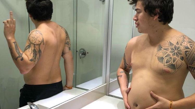 Whindersson Nunes: "Quando penso em começar de novo uma dieta mas nem eu mesmo acredito mais em mim" - Reprodução/Instagram - Reprodução/Instagram