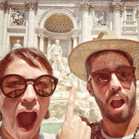 Pedro Scooby e Luana Piovani na Itália - Reprodução/Instagram