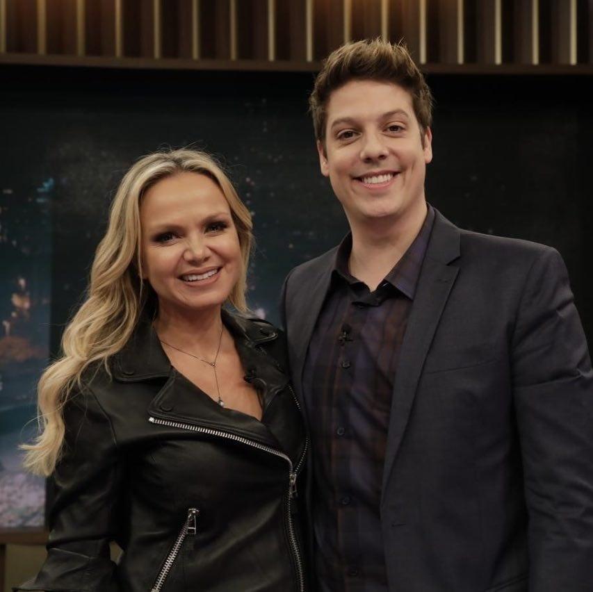 Eliana e Porchat - Reprodução/Instagram