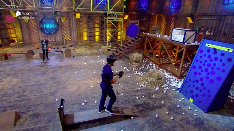 prova de fogo - Reprodução/RecordTV - Reprodução/RecordTV