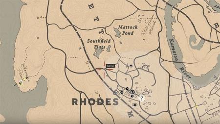 Localização 2 Cavalos Mustangue em Red Dead Redemption 2 #reddeadredem