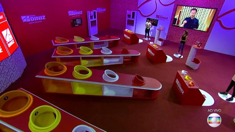 Prova do líder - Reprodução/TvGlobo - Reprodução/TvGlobo