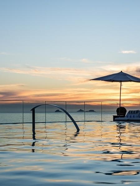 A piscina da cobertura do Hotel Fasano, no Rio de Janeiro, onde ocorreu o crime - Instagram/fasano