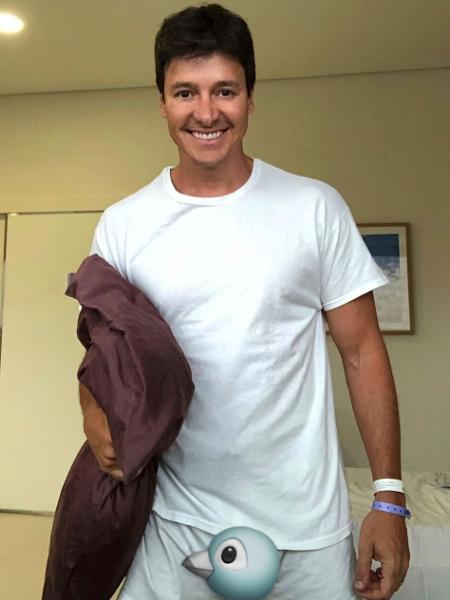 Rodrigo Faro posa no hospital antes de exames - Reprodução/Instagram