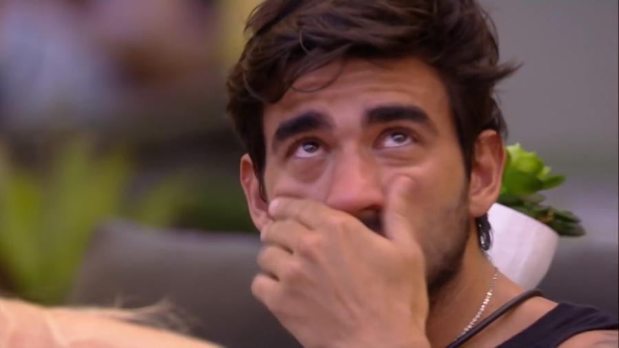 BBB 20 - Guilherme chora durante DR - Reprodução/Globoplay