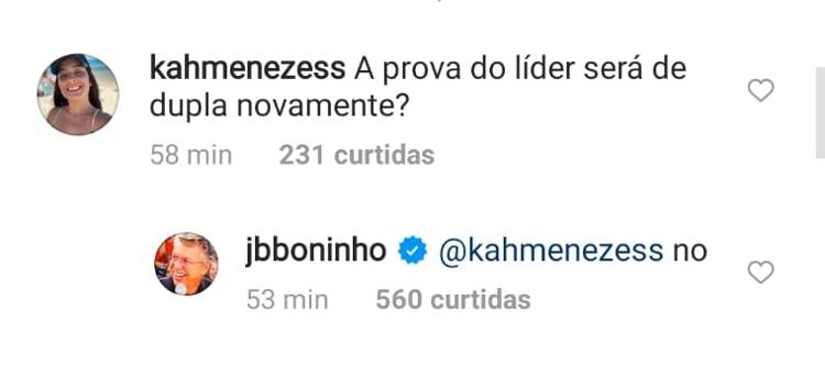 BBB 21: Boninho afirma que prova do líder não será em dupla