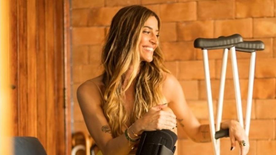 Maria Joana fala sobre acidente e cirurgia que a deixou fora da semifinal da "Super Dança dos Famosos" - Reprodução/Instagram/Sergio Baia