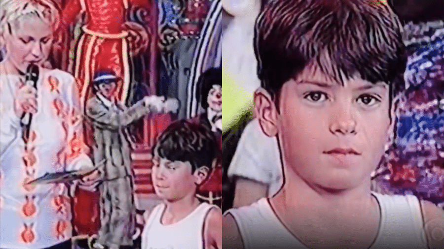 BBB 22: Arthur Aguiar aparece criança em programa de Xuxa - Reprodução/Globoplay