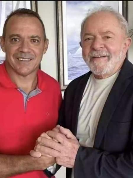 Juliano Maderada ao lado de Lula - Reprodução